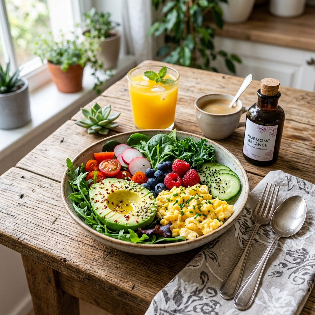 Fresh organic food vs processed food containing endocrine disruptors
