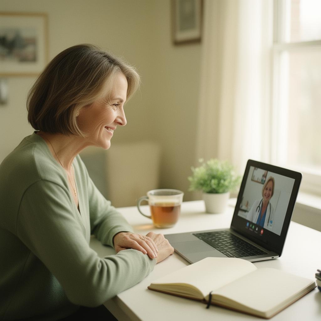 Telehealth consultation from home