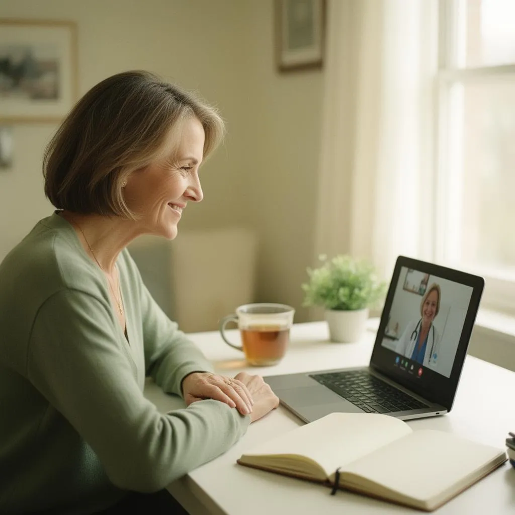 Telehealth consultation from home